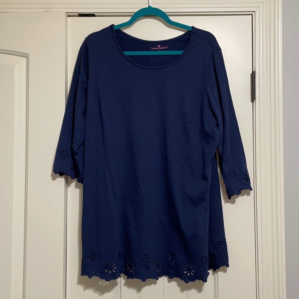 Navy shirt